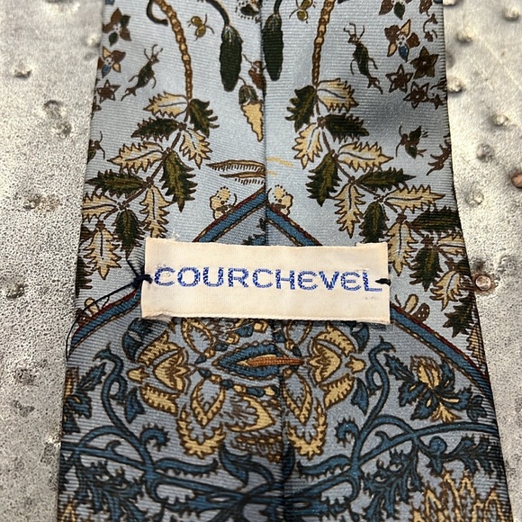 Courchevel silk tie - Picture 5 of 6